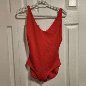 Londre Bodywear Minimalist Fiesta Red Small LONG NWT